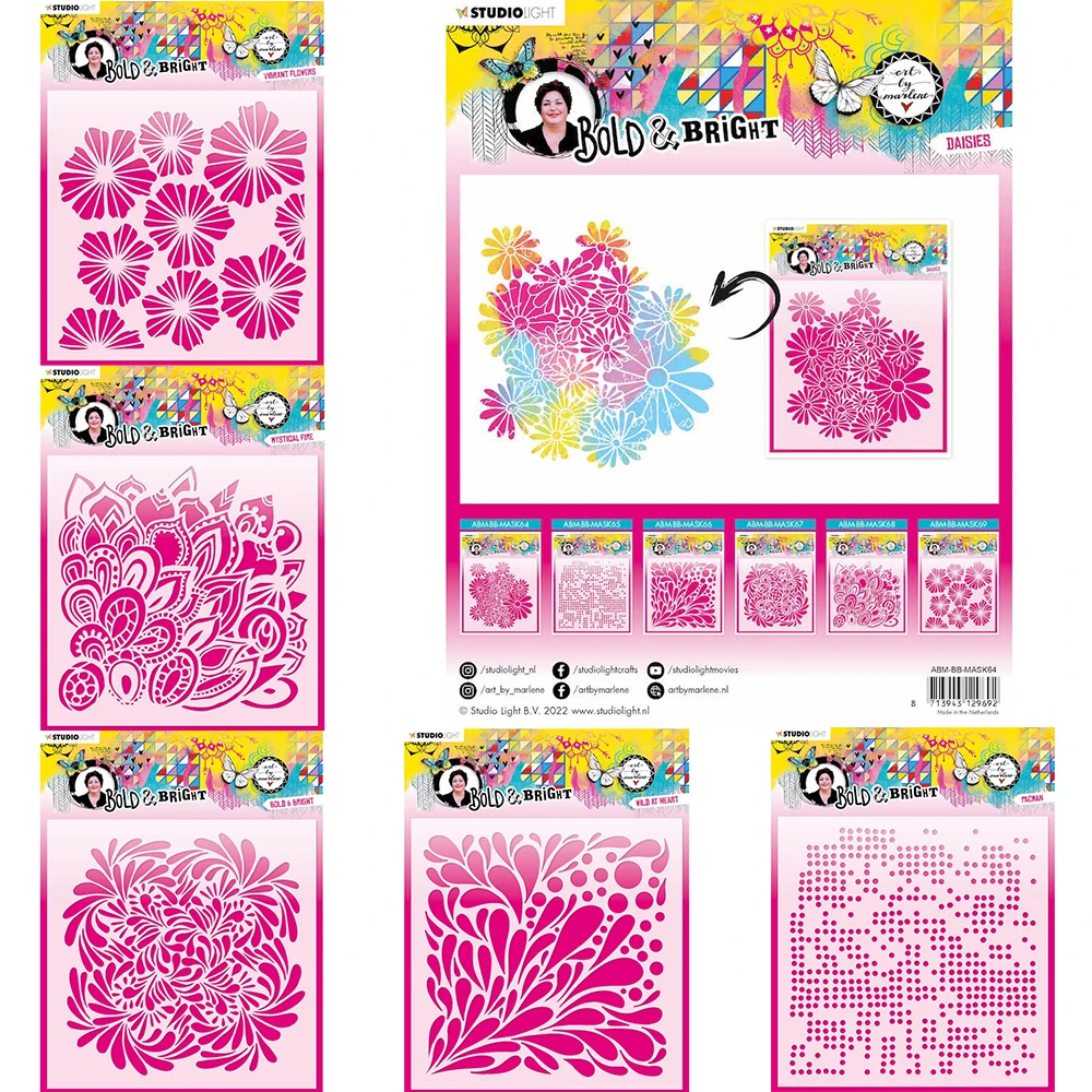 2022 New Flowers Fire Bold Bright Wild at Heart Daisies Stencil Diy Layed Painting Scrapbook Coloring Embossing Album Deco Molds
2022 New Flowers Fire Bold Bright Wild at Heart Daisies Stencil Diy Layed Painting Scrapbook Coloring Embossing Album Deco Molds