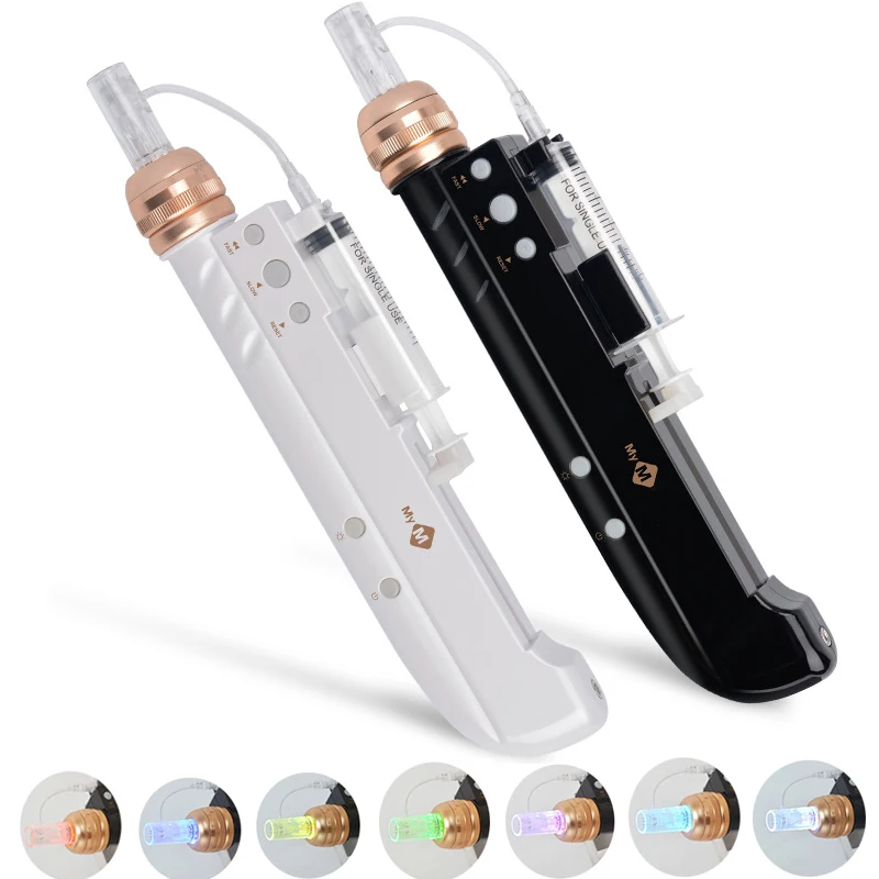 NEW Smart Injector Water Hydra Injector 7 Color Light Guns Pen Injection Facial Treatment Machine
NEW Smart Injector Water Hydra Injector 7 Color Light Guns Pen Injection Facial Treatment Machine