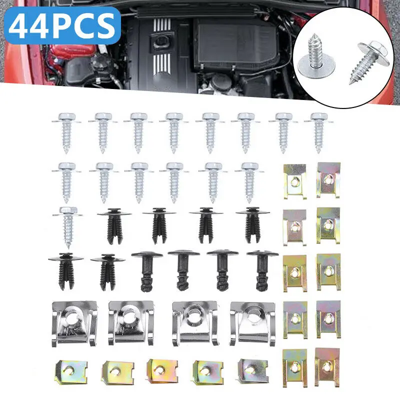 High Quality Hot Sale Protable Newest Car Clips For BMW E46 Parts Screw Splash Under Undertray 44x Clips Cover
High Quality Hot Sale Protable Newest Car Clips For BMW E46 Parts Screw Splash Under Undertray 44x Clips Cover
