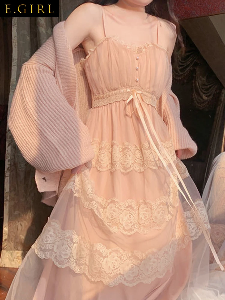 Fairy French Elegant Dress Design Lace Bandage Slim Chic Elegant Fashion Midi Dress Even Party Women Korea Dress Summer 2022
Fairy French Elegant Dress Design Lace Bandage Slim Chic Elegant Fashion Midi Dress Even Party Women Korea Dress Summer 2022