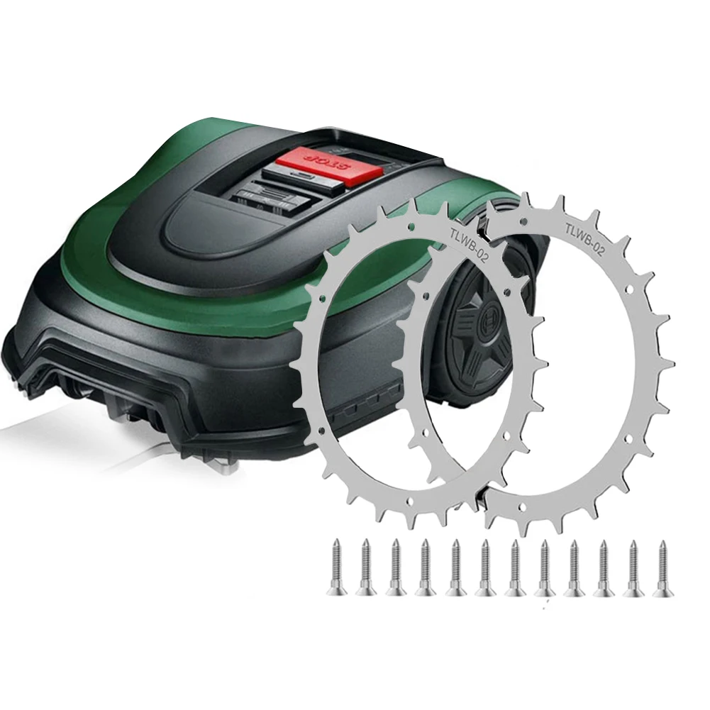 2pcs Robotic Lawnmower Spikes Lawn Mowing Robot Traction Wheel Anti Slip Nails For Bosch Indego XS 300 400 350 M700 Accessories
2pcs Robotic Lawnmower Spikes Lawn Mowing Robot Traction Wheel Anti Slip Nails For Bosch Indego XS 300 400 350 M700 Accessories
