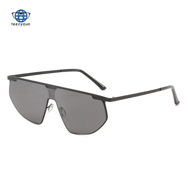 Teenyoun New Fashion Men's And Women's Trendy Metal Sunglasses Punk Onepiece One Eyebrow Sunglasses Modern Gla
Teenyoun New Fashion Men's And Women's Trendy Metal Sunglasses Punk Onepiece One Eyebrow Sunglasses Modern Gla
