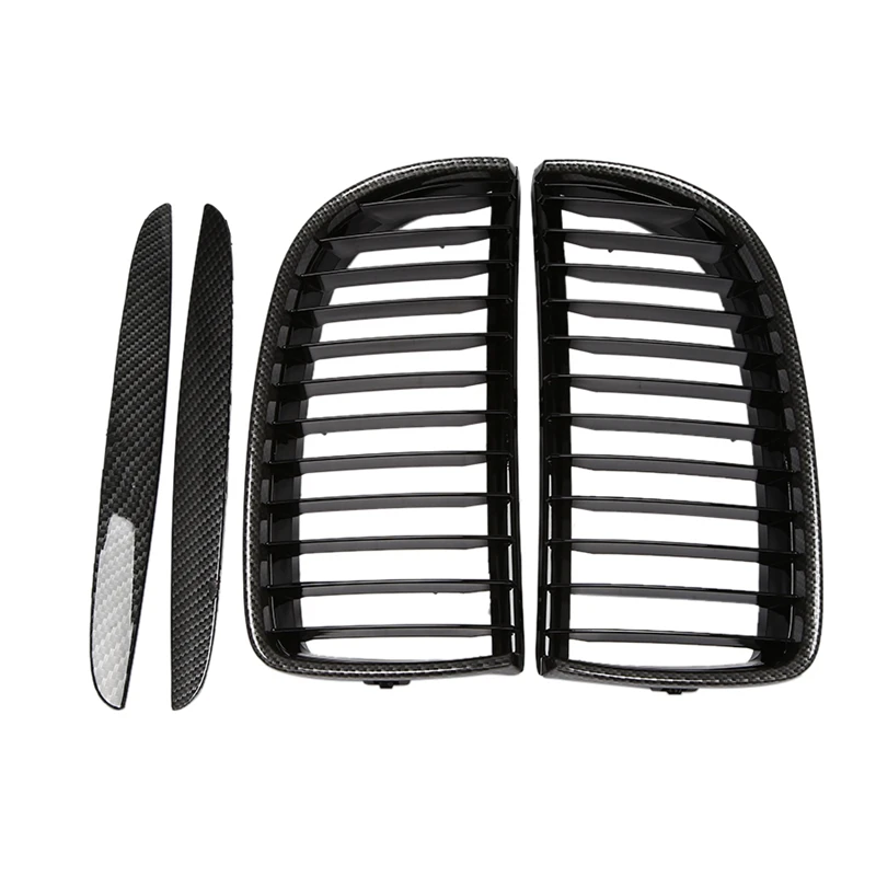 Front Bumper Grille Carbon Fiber Auto Car Grilles For-BMW 3-Series E90 2005-2008 51137120008 51137120007 / 51137117241
Front Bumper Grille Carbon Fiber Auto Car Grilles For-BMW 3-Series E90 2005-2008 51137120008 51137120007 / 51137117241
