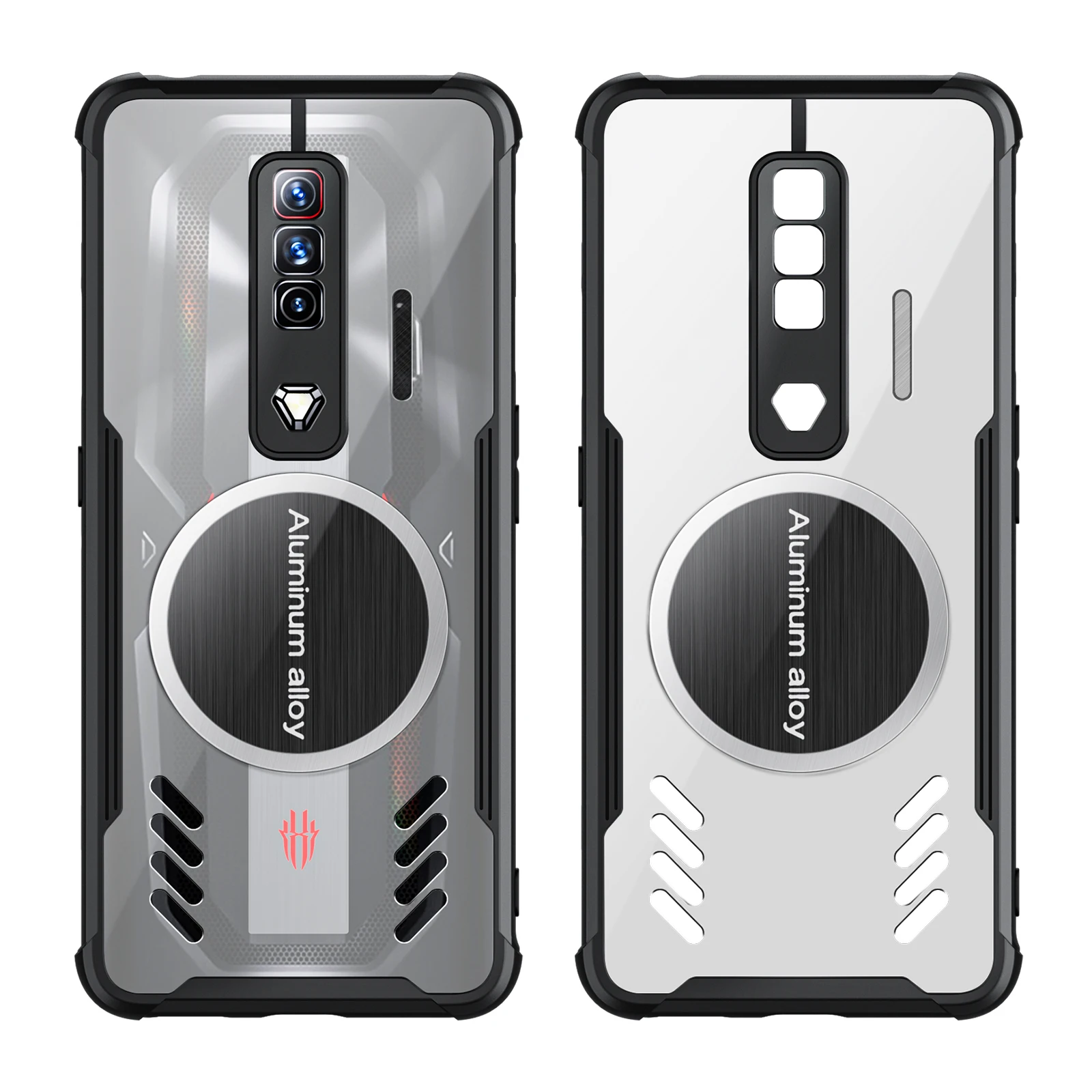 Охлаждающий чехол для телефона ZTE Nubia Red Magic 7 Pro, Графеновый прочный чехол из алюминиевого сплава с рассеиванием тепла для Red Magic 7 
Охлаждающий чехол для телефона ZTE Nubia Red Magic 7 Pro, Графеновый прочный чехол из алюминиевого сплава с рассеиванием тепла для Red Magic 7