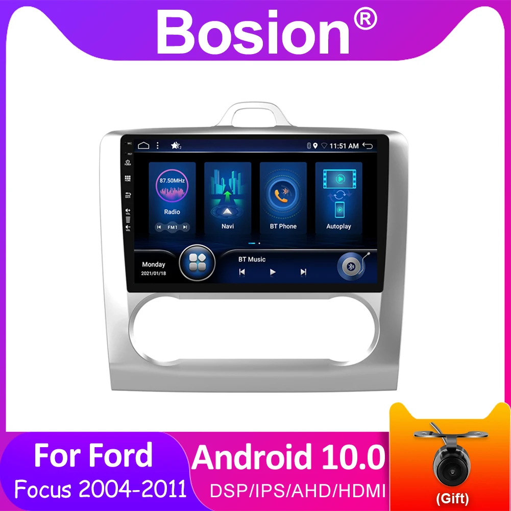 Bosion Android 10 Car DVD Multimedia Player For Ford Focus 2006-2011 GPS Navigation IPS DSP 4GB+64GB Car Radios 2 din
Bosion Android 10 Car DVD Multimedia Player For Ford Focus 2006-2011 GPS Navigation IPS DSP 4GB+64GB Car Radios 2 din