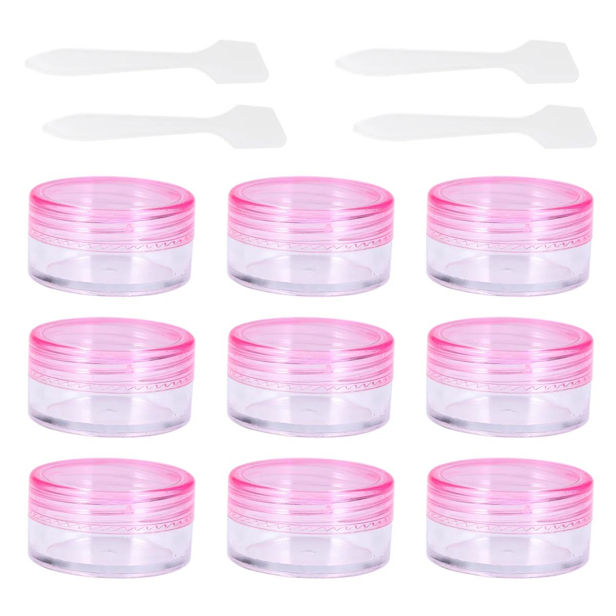 20 Pcs Cream Bottles Travel Cosmetics Creams Clear Plastic Containers Refillable Mini Perfume
20 Pcs Cream Bottles Travel Cosmetics Creams Clear Plastic Containers Refillable Mini Perfume