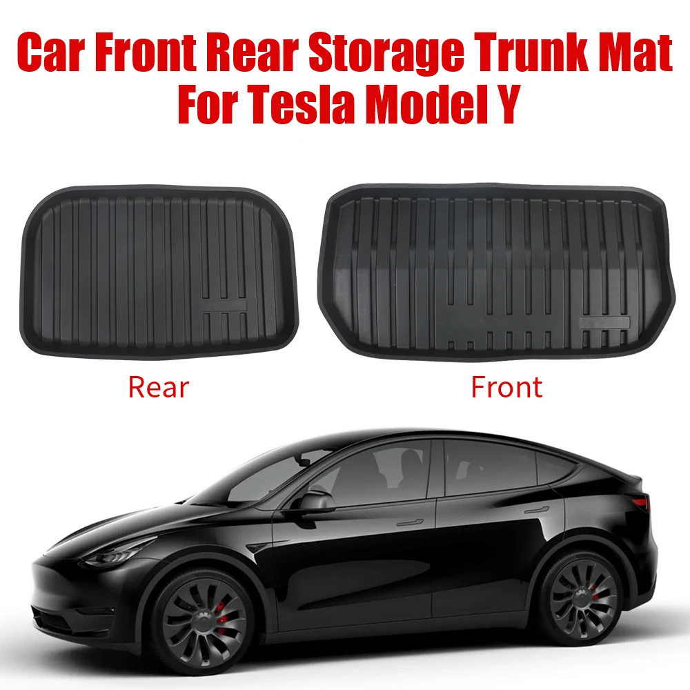 Floor Mat Protective Pads For Tesla Model Y Interior Accessories Car Foot Covers Anti-slip Car Front Rear Storage Trunk Mat TPE
Floor Mat Protective Pads For Tesla Model Y Interior Accessories Car Foot Covers Anti-slip Car Front Rear Storage Trunk Mat TPE