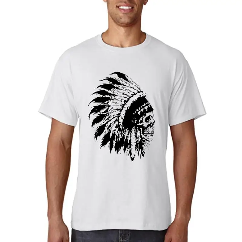 Men Fashion Casual High quality 100% cotton T shirt indian head print t shirt loose hip hop men cool comfortable fabric
Men Fashion Casual High quality 100% cotton T shirt indian head print t shirt loose hip hop men cool comfortable fabric