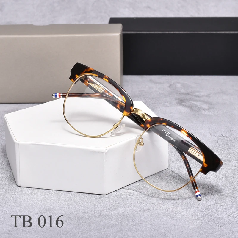 Thom brand Square Prescription glasses frame TB016 Optical glasses frama for women men Eyewear With original box
Thom brand Square Prescription glasses frame TB016 Optical glasses frama for women men Eyewear With original box