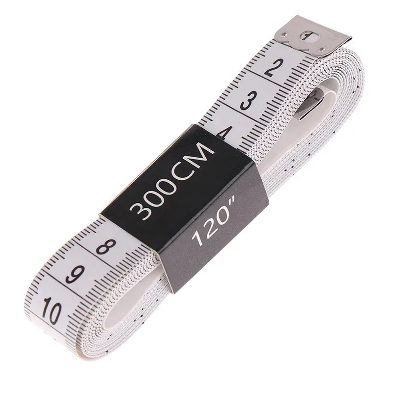 Прочная мягкая 3-метровая швейная лента 300 см, измерительная линейка для тела, швейная линейка, ПВХ пластик, желтый