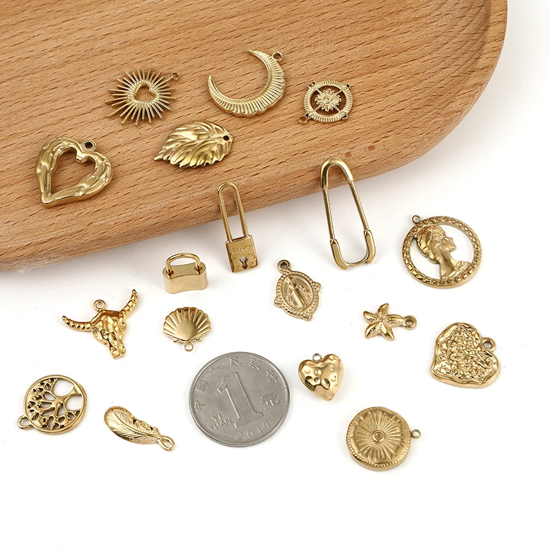 Vintage DIY Moon Shell Pendants Stainless Steel Charm for Women Necklace Making Jewelry Accessories Wholesale
Vintage DIY Moon Shell Pendants Stainless Steel Charm for Women Necklace Making Jewelry Accessories Wholesale