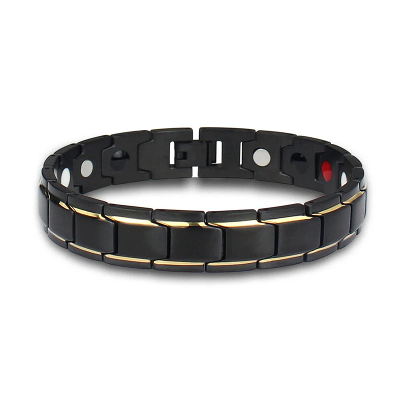 Therapeutic Energy Healing Bracelet Titanium Steel Magnetic Therapy Bangle Bracelets Personal Health Care EK-New
Therapeutic Energy Healing Bracelet Titanium Steel Magnetic Therapy Bangle Bracelets Personal Health Care EK-New