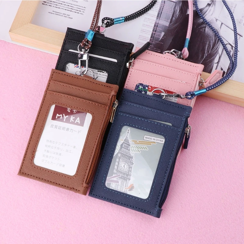 Women Business Card Holder Wallet Men PU Leather ID Cards Holders for CASE Neck 066C
Women Business Card Holder Wallet Men PU Leather ID Cards Holders for CASE Neck 066C