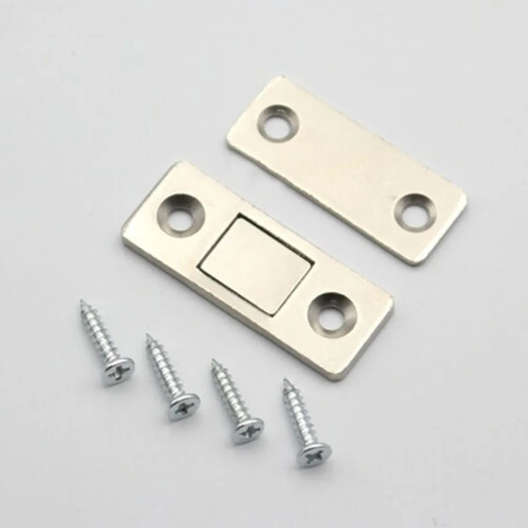 4Pcs Door Catches With Screws Strong Magnetic Catch Latch Ultra Thin Door Closers For Cabinet Cupboard Furniture Hardware Tools
4Pcs Door Catches With Screws Strong Magnetic Catch Latch Ultra Thin Door Closers For Cabinet Cupboard Furniture Hardware Tools