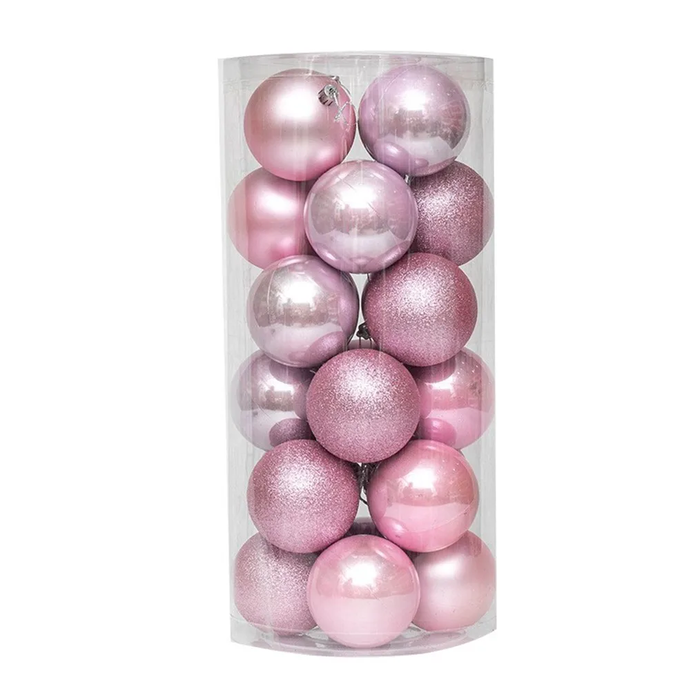 24PCS Christmas Pink Ball Ornaments Xmas Tree Hanging Pendants For Home Wedding Party 2024 New Year Gift Noel Navidad Decor
24PCS Christmas Pink Ball Ornaments Xmas Tree Hanging Pendants For Home Wedding Party 2024 New Year Gift Noel Navidad Decor