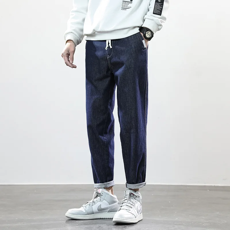 2022New Korean Style Fashion Brand Men's Jeans Summer Casual Trend Loose All-Match Simple Straight Long Pants
2022New Korean Style Fashion Brand Men's Jeans Summer Casual Trend Loose All-Match Simple Straight Long Pants
