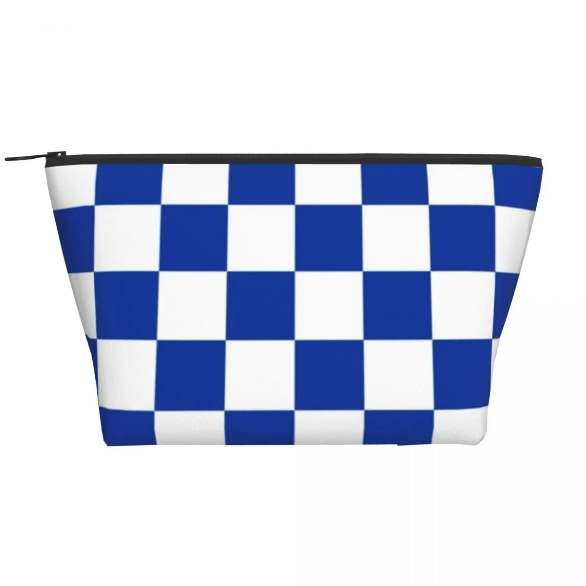 Blue And White Checkerboard Zip Storage Organizers Vintage Checker Print Women's Makeup Bag For Necessaries Pack Cosmetic Bags
Blue And White Checkerboard Zip Storage Organizers Vintage Checker Print Women's Makeup Bag For Necessaries Pack Cosmetic Bags