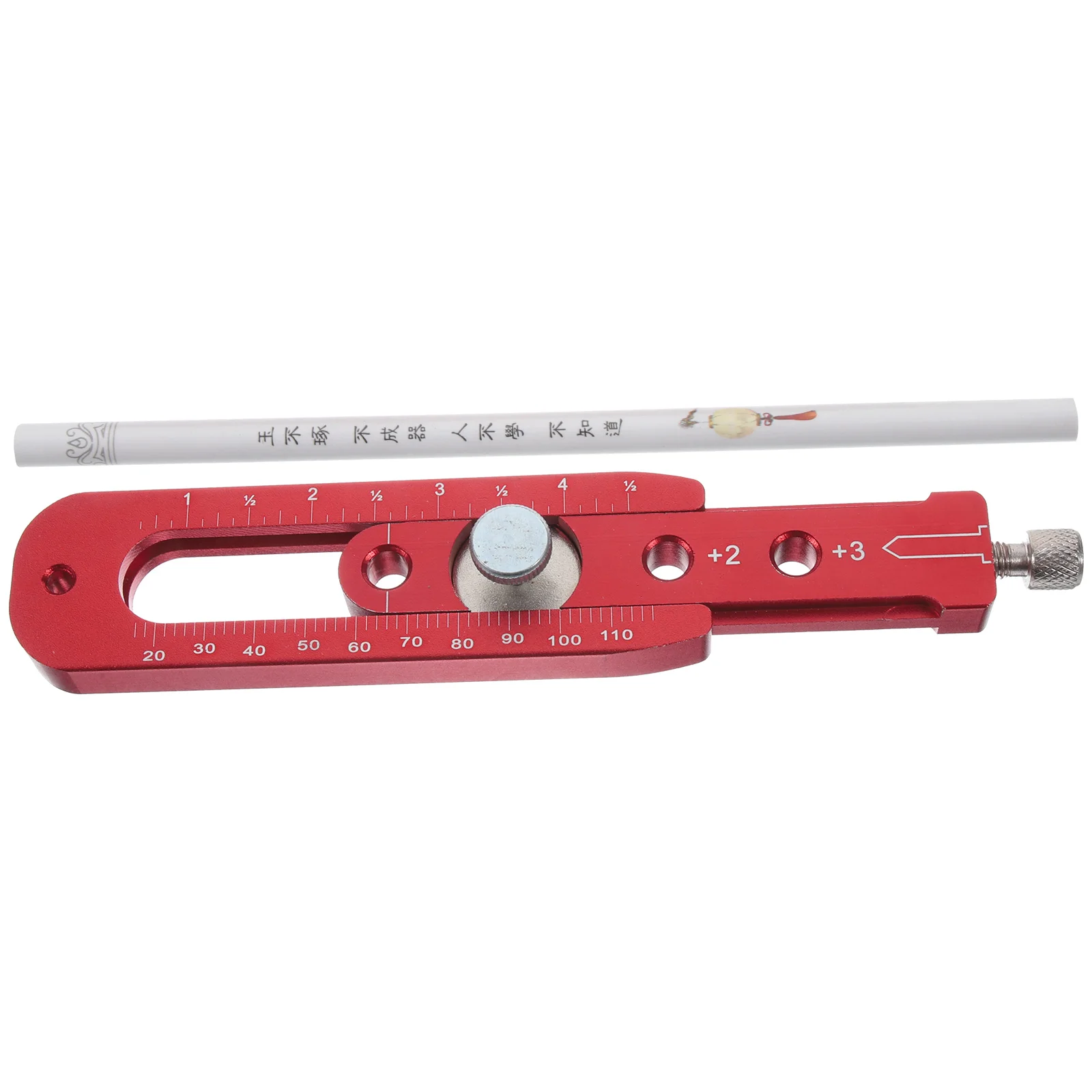 Drawing Compass Wood Tools Round Scribing Aluminum Alloy Woodworking Marking Gauge
Drawing Compass Wood Tools Round Scribing Aluminum Alloy Woodworking Marking Gauge