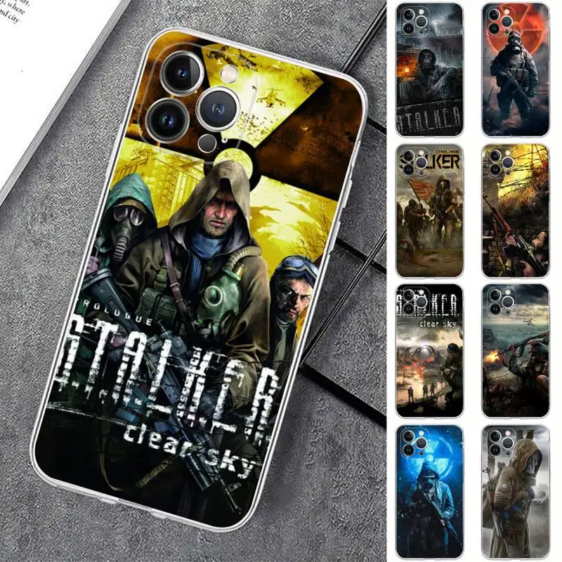 Stalker Clear Sky Phone Case For iPhone 14 13 12 Mini 11 Pro XS Max X XR SE 6 7 8 Plus Soft Silicone Cover
Stalker Clear Sky Phone Case For iPhone 14 13 12 Mini 11 Pro XS Max X XR SE 6 7 8 Plus Soft Silicone Cover