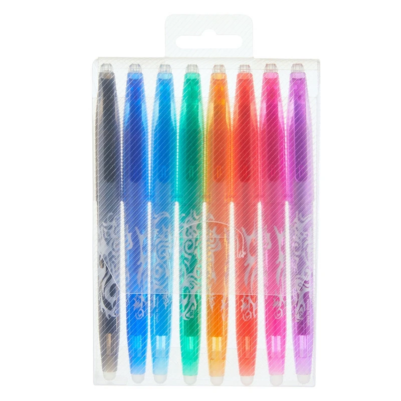 Erasable Gel Pens, 0.5mm Tip Gel Ink Rollerball Pens Quick-Drying Liquid Pen with Eraser Gifts for Students, Children
Erasable Gel Pens, 0.5mm Tip Gel Ink Rollerball Pens Quick-Drying Liquid Pen with Eraser Gifts for Students, Children
