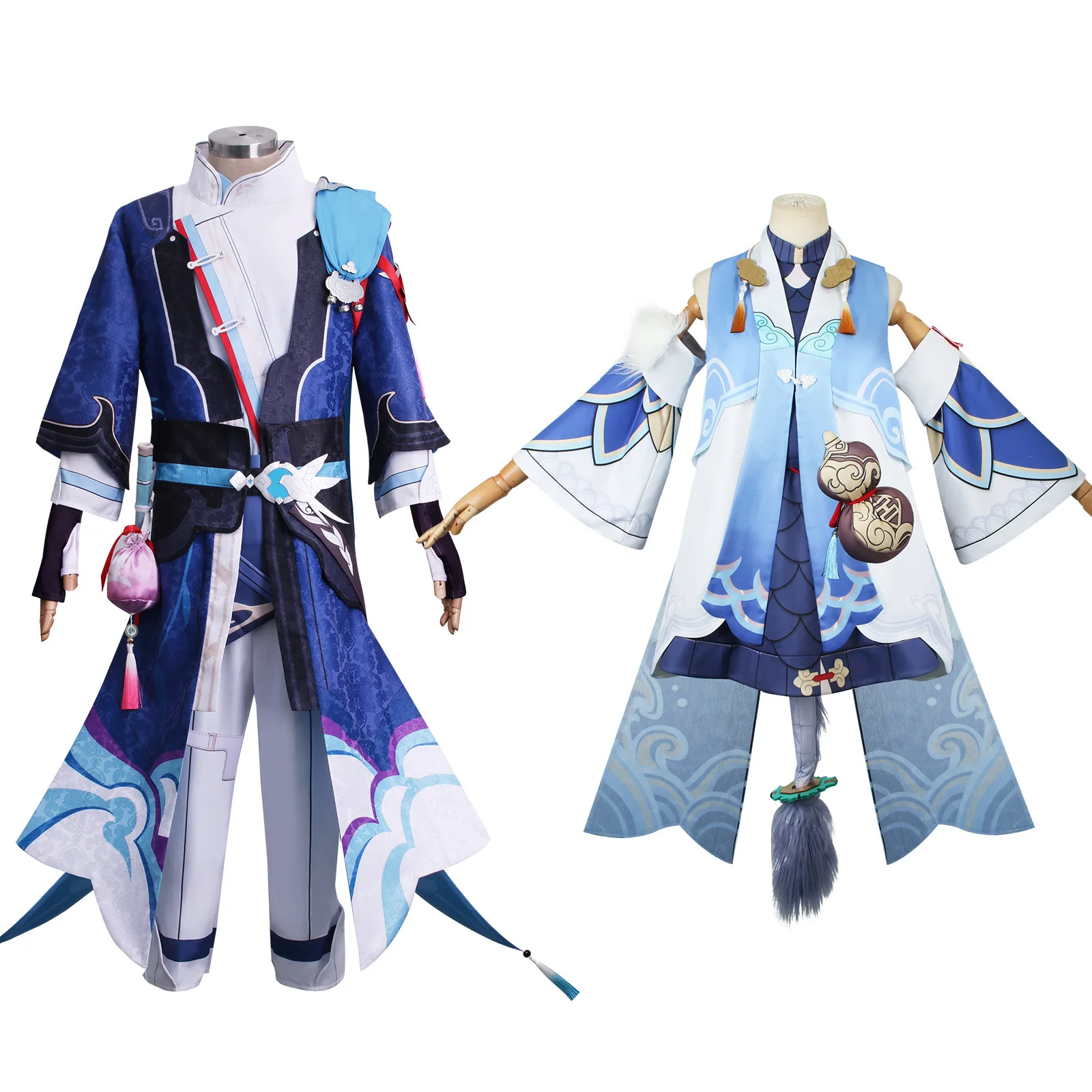Yanqing Cosplay Game Honkai Star Rail Costumes Man Swordsman Kendo Uniform Cloak Wig Halloween Carnival Paert Costume
Yanqing Cosplay Game Honkai Star Rail Costumes Man Swordsman Kendo Uniform Cloak Wig Halloween Carnival Paert Costume