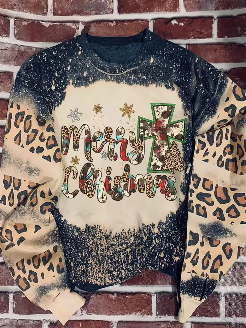 Christmas New Year T-Shirts Women Cotton Long Sleeve T Shirt Fashion Print Graphic Tops Casual O Neck Harajuku Oversized Clothes
Christmas New Year T-Shirts Women Cotton Long Sleeve T Shirt Fashion Print Graphic Tops Casual O Neck Harajuku Oversized Clothes