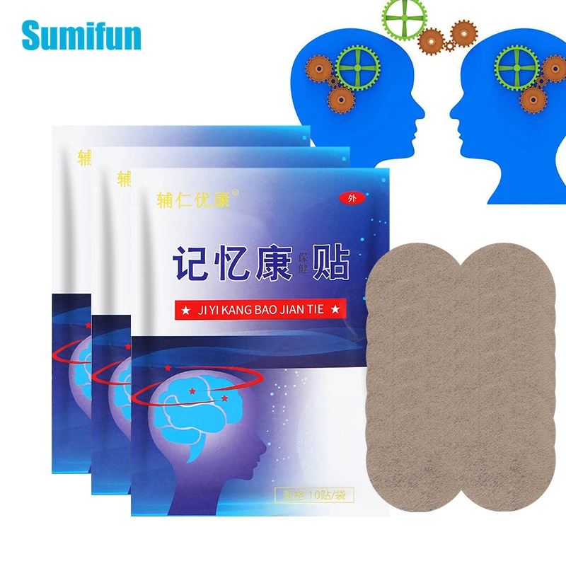 20pcs Memory Care Patch Improve Forgetfulness Ointment Enhance Concentration Remember Chinese Medicine Herbs Plaster Health Care
20pcs Memory Care Patch Improve Forgetfulness Ointment Enhance Concentration Remember Chinese Medicine Herbs Plaster Health Care