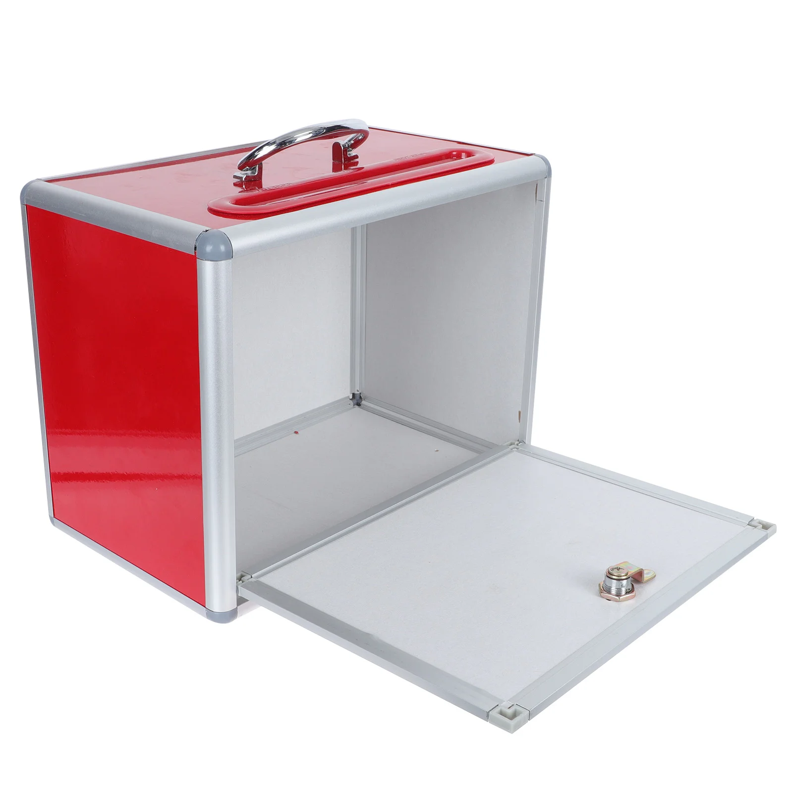 Ballot Box Suggestion Letter Container Storage Sealed Lottery Case Bin Lock Paper Aluminum Alloy Office Mailbox
Ballot Box Suggestion Letter Container Storage Sealed Lottery Case Bin Lock Paper Aluminum Alloy Office Mailbox