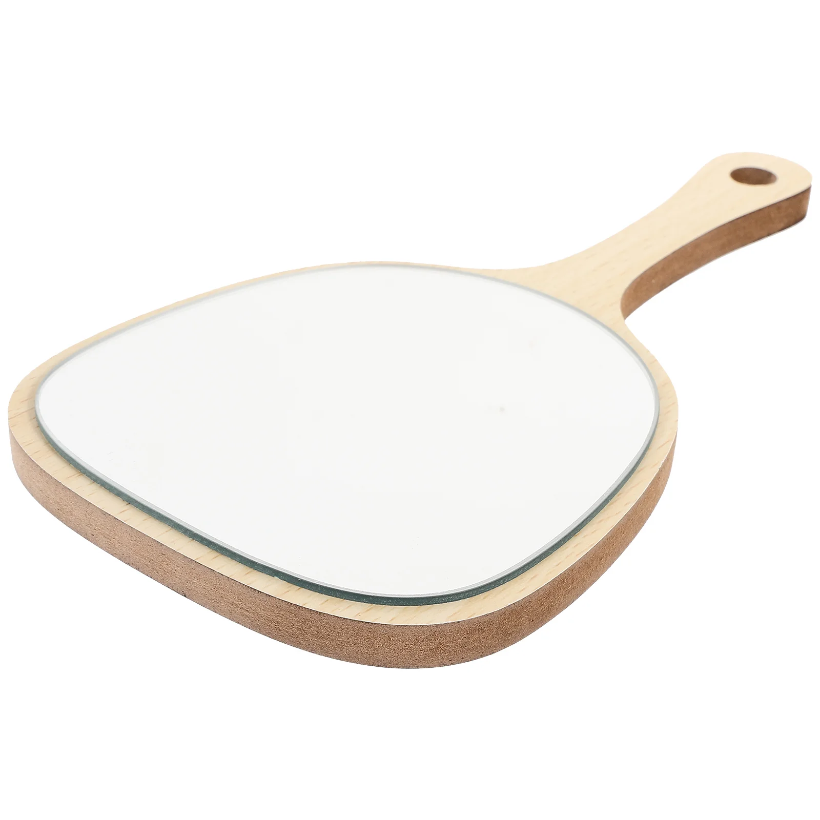 Women Wooden Handheld Mirror with Handle Bathroom Mirror Wall Mounted with Hook Hole for Makeup Home Salon Travel Use Vintage
Women Wooden Handheld Mirror with Handle Bathroom Mirror Wall Mounted with Hook Hole for Makeup Home Salon Travel Use Vintage