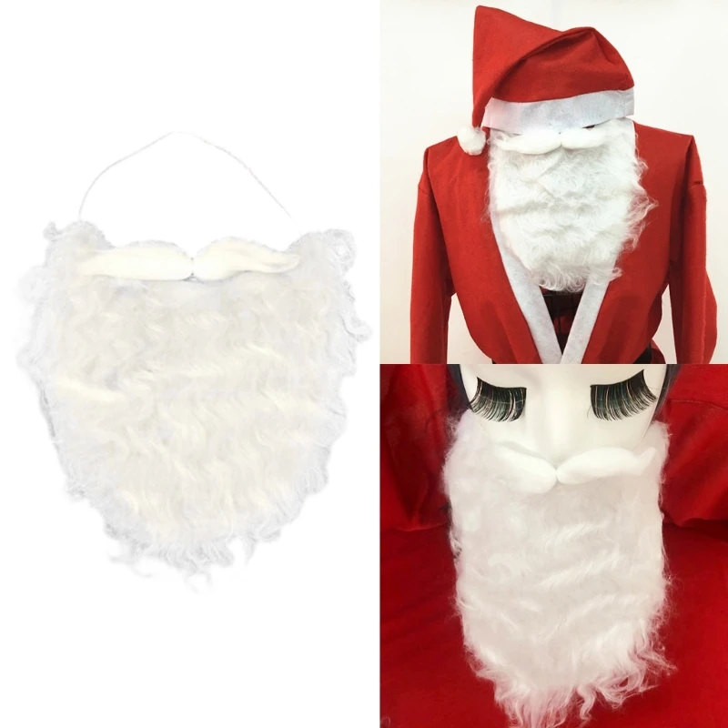 Santa Fake Beards Costume Beard Old Man Mustache Costume Halloween Funny Beard Hair Accessories for Cosplay Party
Santa Fake Beards Costume Beard Old Man Mustache Costume Halloween Funny Beard Hair Accessories for Cosplay Party