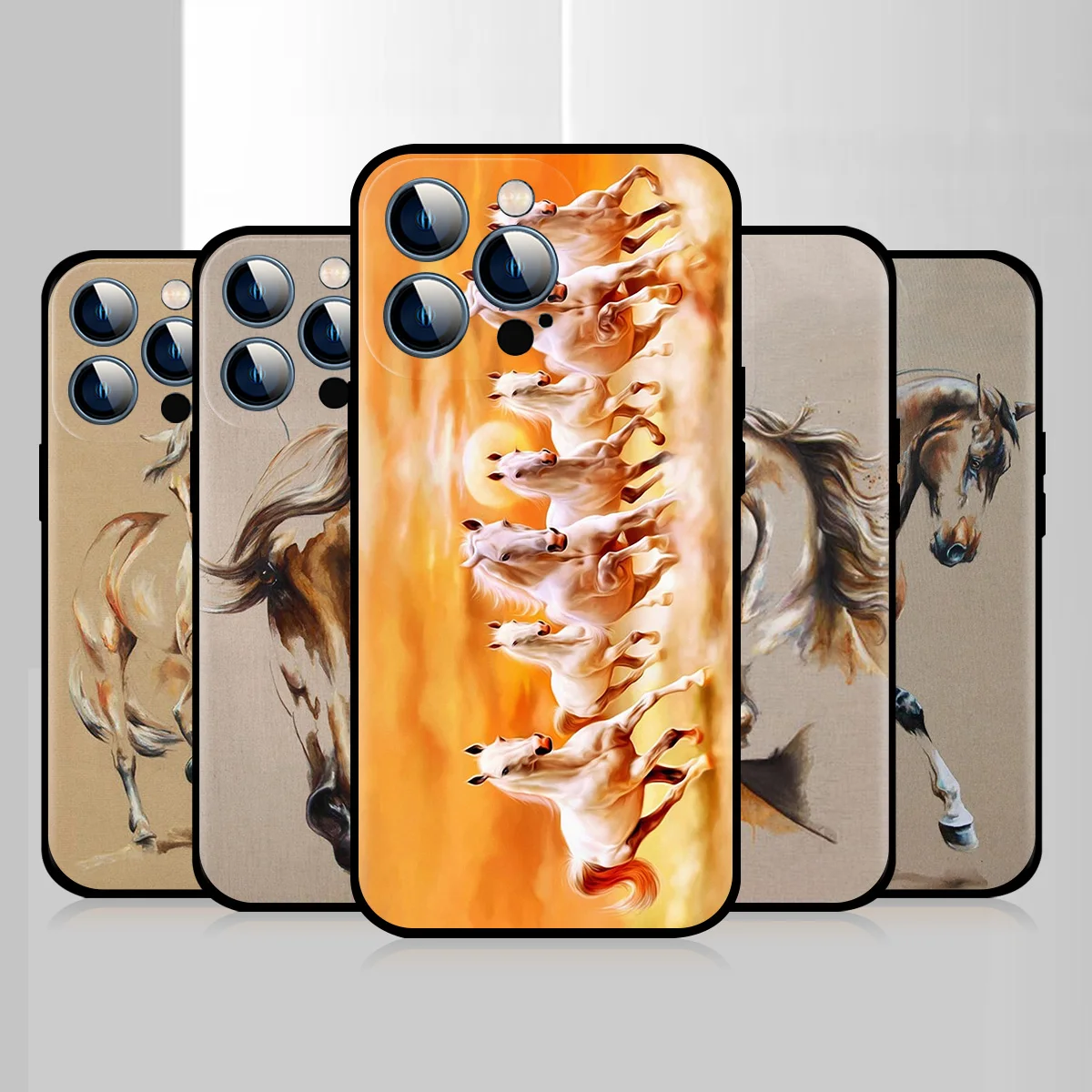 Horse Abstract Painting Black Soft Case For Apple iPhone 14 12 13 Mini 11 Pro Max X XS XR 7 8 Plus 6 6S 2020 Funda Phone Cover
Horse Abstract Painting Black Soft Case For Apple iPhone 14 12 13 Mini 11 Pro Max X XS XR 7 8 Plus 6 6S 2020 Funda Phone Cover