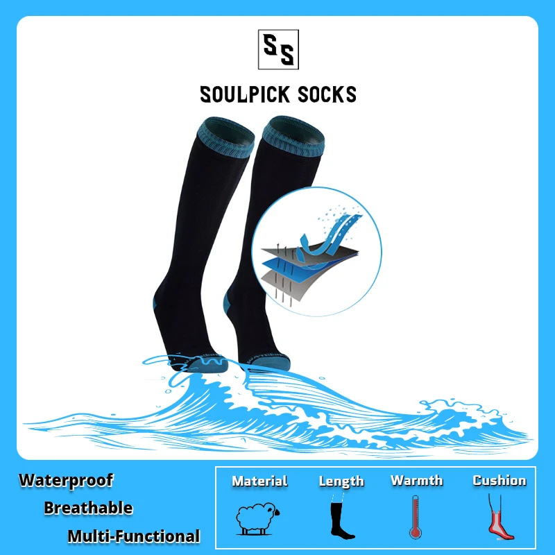 Extreme Thermal Waterproof Socks Breathable Cold Weather Knee-high Full Cushion Rain-proof Weatherproof Heating Winter
Extreme Thermal Waterproof Socks Breathable Cold Weather Knee-high Full Cushion Rain-proof Weatherproof Heating Winter