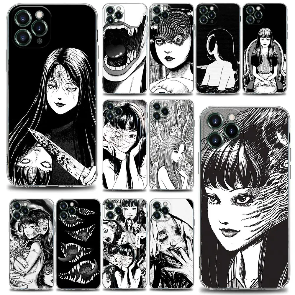 Japanese Horror Manga Style Phone Case For iPhone 11 12 13 Pro Max XR XS X 8 7 SE 2020 6 Plus Shockproof Clear Soft Cover Shell
Japanese Horror Manga Style Phone Case For iPhone 11 12 13 Pro Max XR XS X 8 7 SE 2020 6 Plus Shockproof Clear Soft Cover Shell