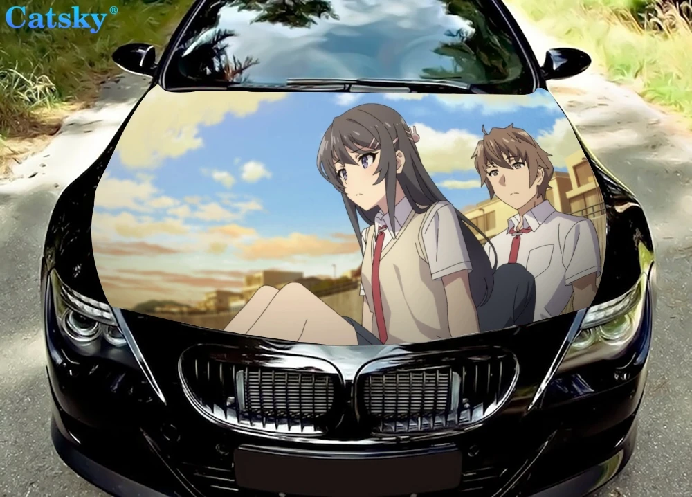Автомобильные напольные коврики Mai Sakurajima Peeker, Виниловая наклейка на капот, полноцветная графическая наклейка
Автомобильные напольные коврики Mai Sakurajima Peeker, Виниловая наклейка на капот, полноцветная графическая наклейка