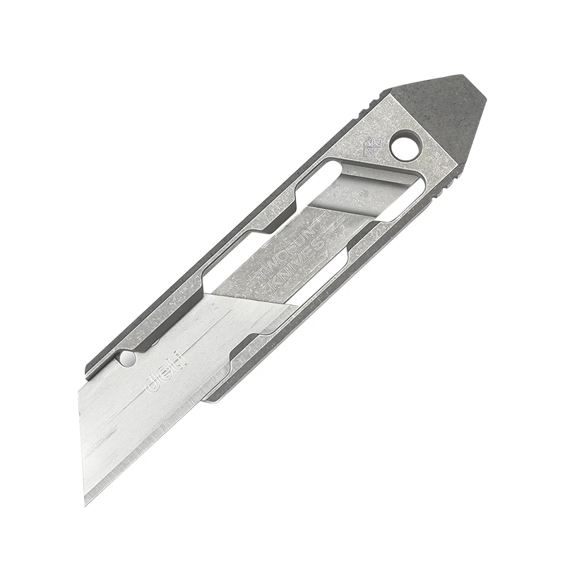 EDC Titanium Alloy Pocket Tactical Paper Cutter Knife Unpacking Camping Pocket Outdoor Mini Utlity Knife Straight Knife Tools
EDC Titanium Alloy Pocket Tactical Paper Cutter Knife Unpacking Camping Pocket Outdoor Mini Utlity Knife Straight Knife Tools
