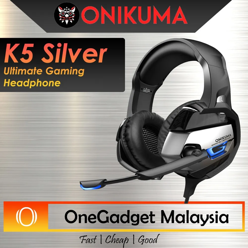 Onikuma-K5 Игровые наушники; Басовые стереонаушники; Проводные стереонаушники; Игровая гарнитура с шумоподавлением; Микрофон светодиодный свет...
Onikuma-K5 Игровые наушники; Басовые стереонаушники; Проводные стереонаушники; Игровая гарнитура с шумоподавлением; Микрофон светодиодный свет...