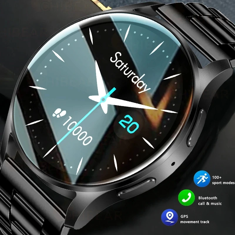 Bluetooth Call Smartwatch Men for Samsung Galaxy Watch 5 Pro GPS Movement Track 120+Sports Fitness Waterproof Smart Watch Women
Bluetooth Call Smartwatch Men for Samsung Galaxy Watch 5 Pro GPS Movement Track 120+Sports Fitness Waterproof Smart Watch Women