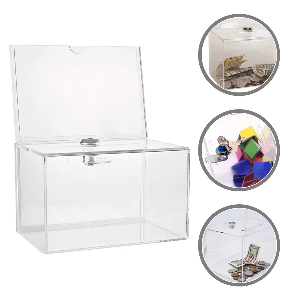 Box Donation Suggestion Letter Ballot Clear Display Lock Fundraising Raffle Drawing Boxes Complain Locked Container Safe
Box Donation Suggestion Letter Ballot Clear Display Lock Fundraising Raffle Drawing Boxes Complain Locked Container Safe