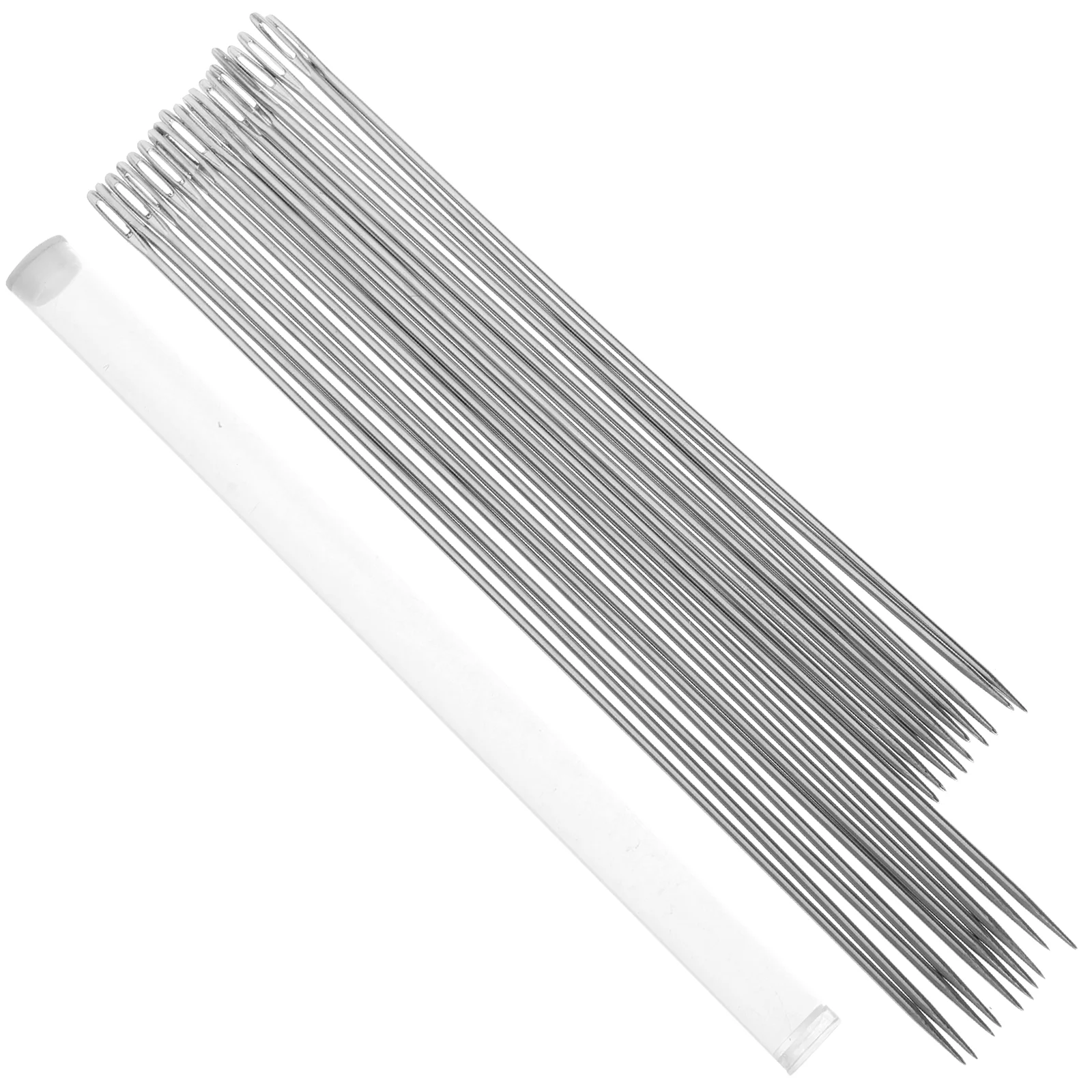20PCS Sewing Large Eye Embroidery for Yarn for Cross Stitching Silver Knitting Yarn Set Hand Sewing Sharps
20PCS Sewing Large Eye Embroidery for Yarn for Cross Stitching Silver Knitting Yarn Set Hand Sewing Sharps