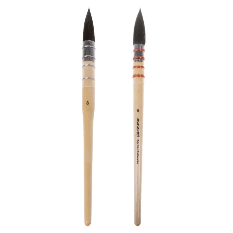 Handmade Watercolor Paint Brush Squirrel Hair for Multi Purpose Painting Artist Professional Brush Calligraphy Writing
Handmade Watercolor Paint Brush Squirrel Hair for Multi Purpose Painting Artist Professional Brush Calligraphy Writing