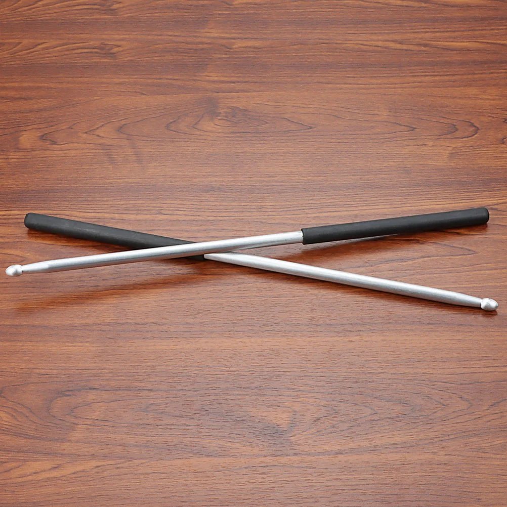 1 Pair Drum Sticks Metal Drumsticks Drum Mallet Exercise Drumstick for Percussion Instrument
1 Pair Drum Sticks Metal Drumsticks Drum Mallet Exercise Drumstick for Percussion Instrument