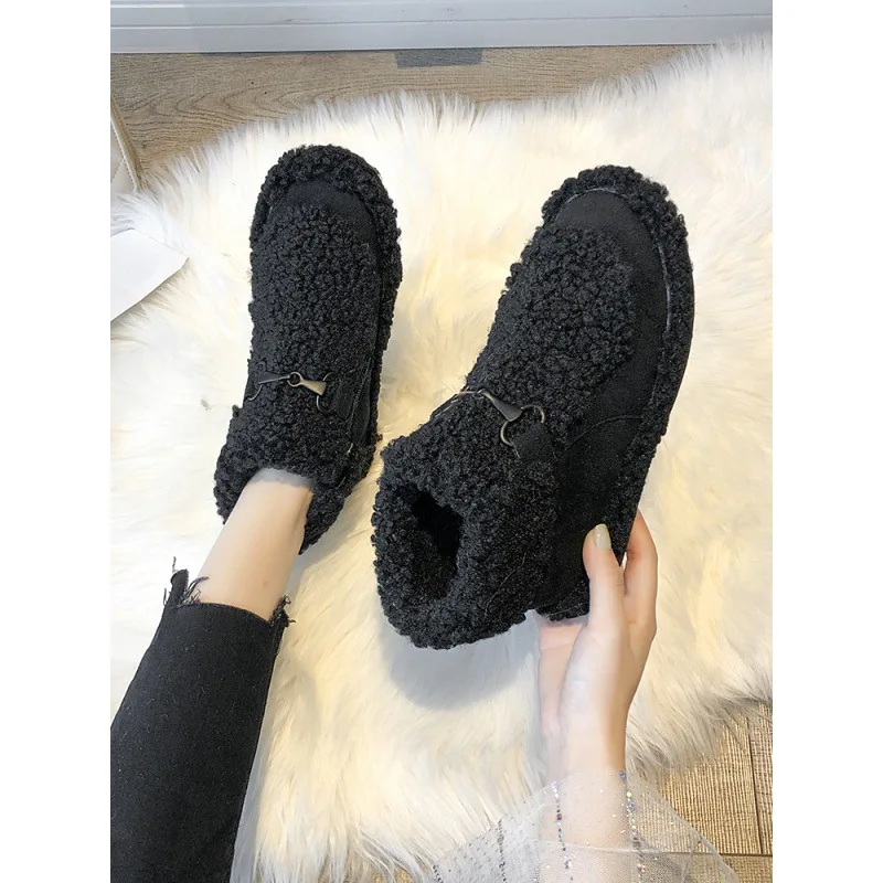 Best Selling Comfortable Non-slip Boots Winter Lamb Wool Short Boots Low Top Snow Boots Women's Warm Thickened Cotton Shoes
Best Selling Comfortable Non-slip Boots Winter Lamb Wool Short Boots Low Top Snow Boots Women's Warm Thickened Cotton Shoes