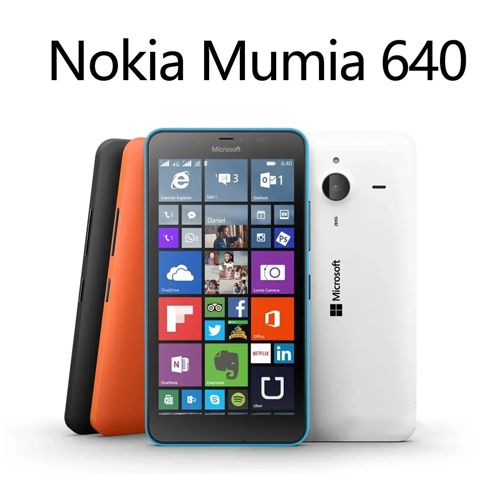 Nokia Microsoft Lumia 640 XL 4G 13MP CameraОригинальный смартфон с процессором Qualcomm Snapdragon 400