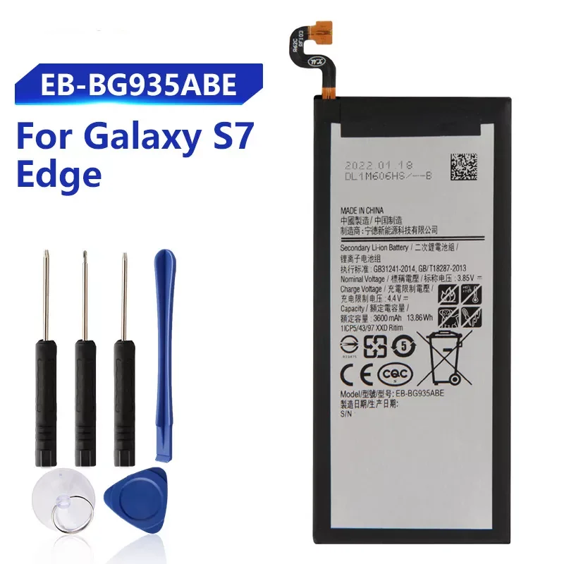 NEW2023 Replacement Battery For Samsung Galaxy S7 Edge SM-G935F G9350 G935FD Genuine Phone Battery EB-BG935ABE EB-BG935ABA
NEW2023 Replacement Battery For Samsung Galaxy S7 Edge SM-G935F G9350 G935FD Genuine Phone Battery EB-BG935ABE EB-BG935ABA