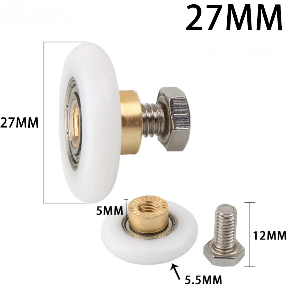 4pcs Shower Room Pulley Bathroom Sliding Glass Door Wheels Nylon Copper Roller Bathroom Sliding Cabinet Eccentric Pulleys
4pcs Shower Room Pulley Bathroom Sliding Glass Door Wheels Nylon Copper Roller Bathroom Sliding Cabinet Eccentric Pulleys
