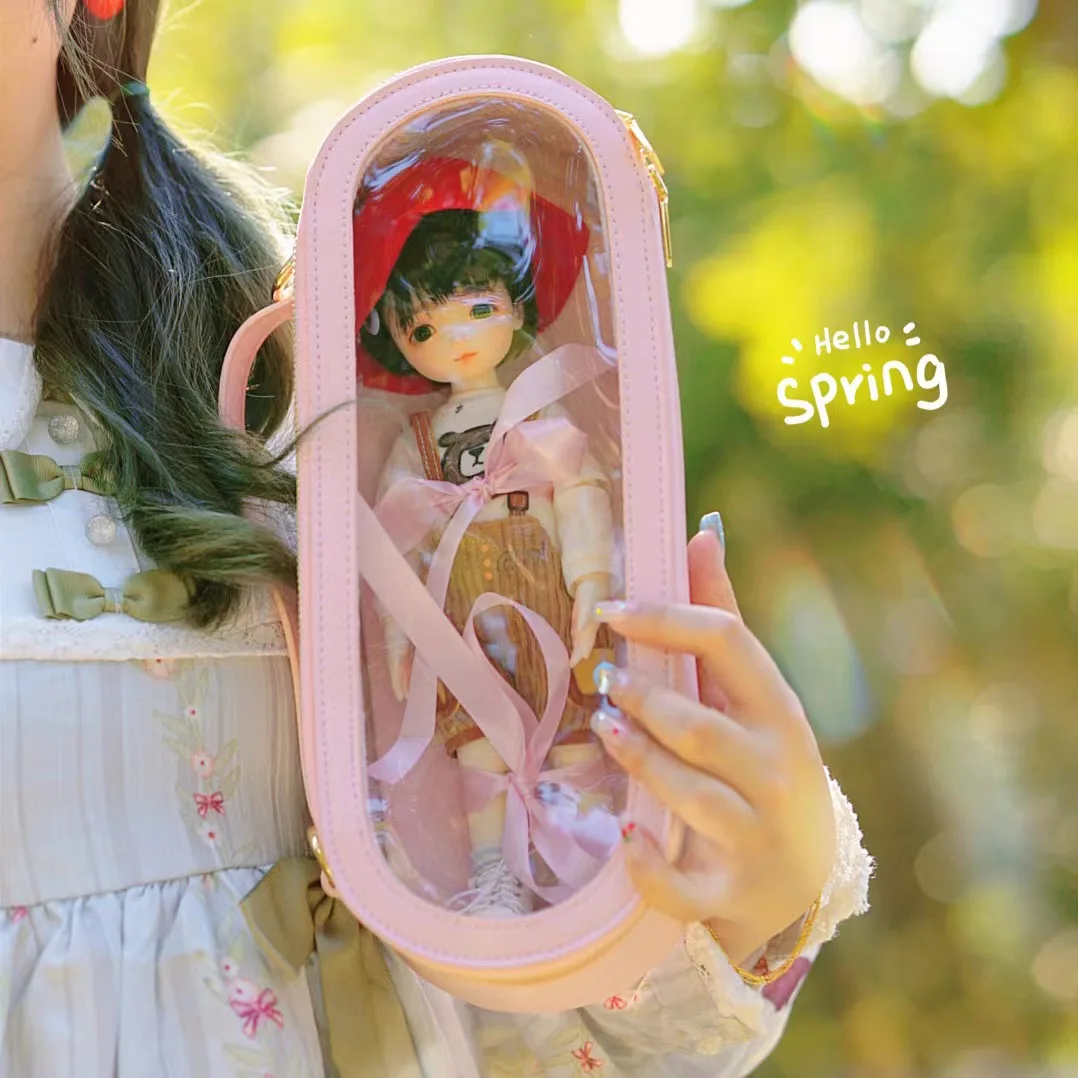 Original PU Handbags for Women OB24 OB22 OB11 1/6 BJD Doll Out Transparent Bags JK Lolita Casual Wallet Purse Cute itabag Props
Original PU Handbags for Women OB24 OB22 OB11 1/6 BJD Doll Out Transparent Bags JK Lolita Casual Wallet Purse Cute itabag Props