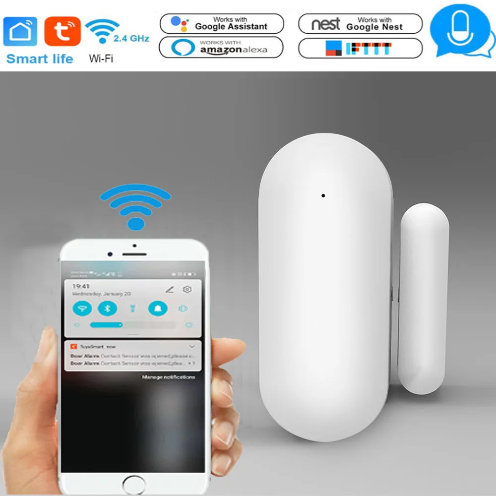 Window Door Sensor for All 433mhz Wireless Home Alarm Security Smart Gap Sensor to Detect Open Door
Window Door Sensor for All 433mhz Wireless Home Alarm Security Smart Gap Sensor to Detect Open Door