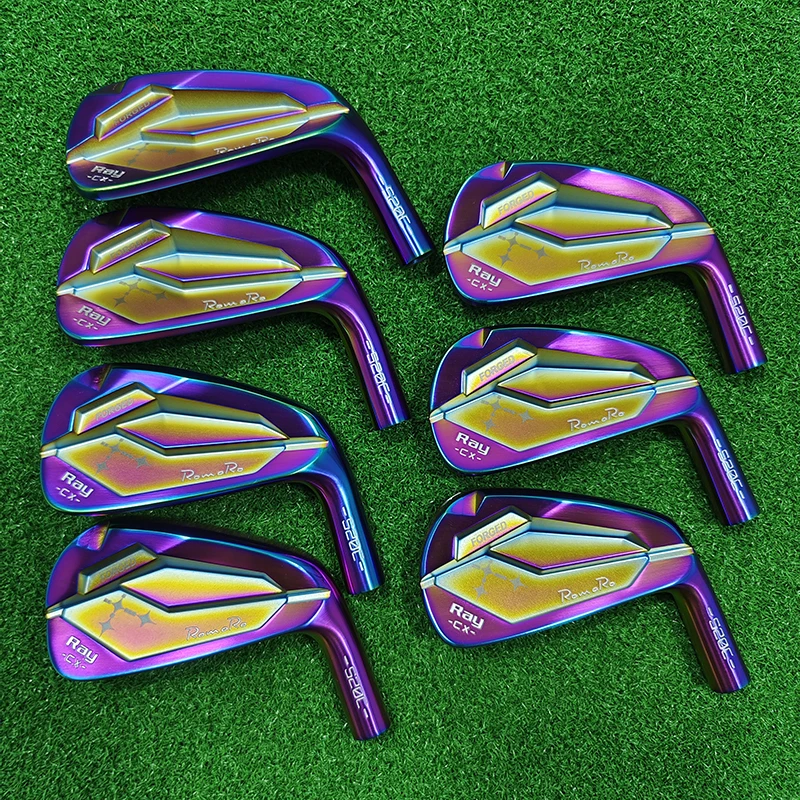 Brand new RomaRo Ray-cx golf iron set 7pcs 456789P golf clubs steel shaft or graphite shaft three colors
Brand new RomaRo Ray-cx golf iron set 7pcs 456789P golf clubs steel shaft or graphite shaft three colors