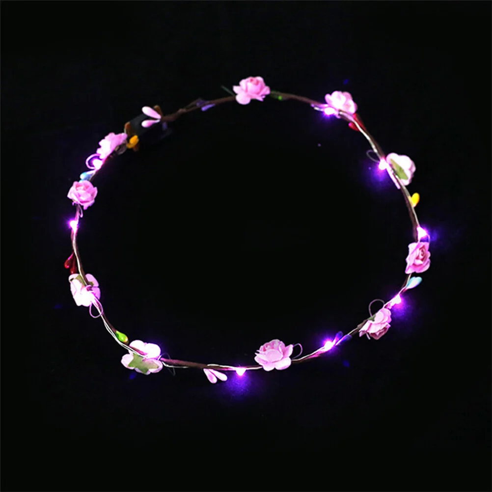 7 Pcs LED Flower Wreath Headband Hawaiian Luminous Flower Headpiece Flower Headdress for Girls Women Wedding Festival Mixed
7 Pcs LED Flower Wreath Headband Hawaiian Luminous Flower Headpiece Flower Headdress for Girls Women Wedding Festival Mixed