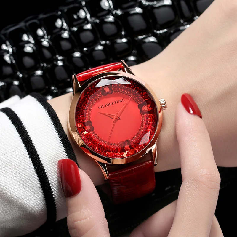 Ladies watch simple temperament ladies watch genuine women female watch leather belt student watch 
Ladies watch simple temperament ladies watch genuine women female watch leather belt student watch